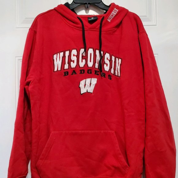 Wisconsin Badgers Colosseum Pullover Hoodie Size XL - Picture 1 of 15